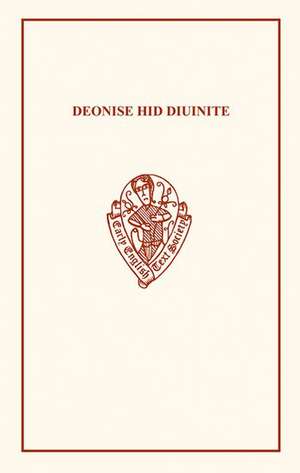 Deonise hid Diuinite de P. Hodgson