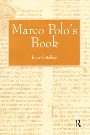 Marco Polo’s Book de John Critchley