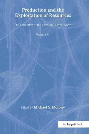 Production and the Exploitation of Resources de Michael G. Morony