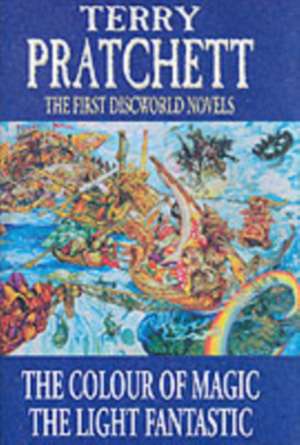 The First Discworld Novels the Colour of Magic and the Light Fantastic: Conversations on the Curious Laws of Rubber Bridge de Terry Pratchett