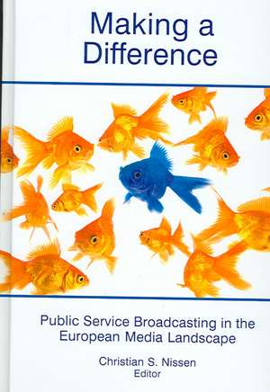 Making a Difference de Christian S Nissen