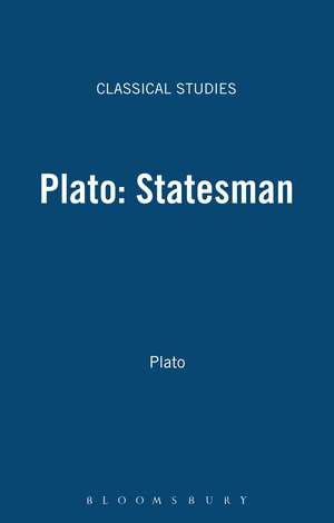 Plato: Statesman de Plato