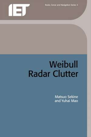 Weibull Radar Clutter de Sekine, Matsuo