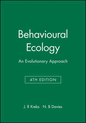 Behavioural Ecology 4e de Krebs