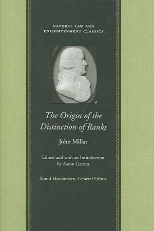 ORIGIN OF THE DISTINCTION OF RANKS, THE de JOHN MILLAR