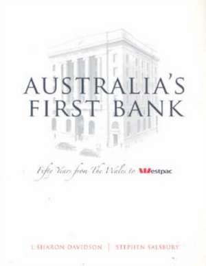 Australia's First Bank de L Sharon Davidson