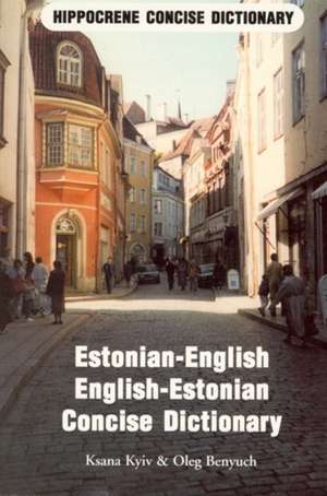 Estonian-English / English-Estonian Concise Dictionary de Ksana Kyiv