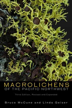 Macrolichens of the Pacific Northwest de Bruce McCune