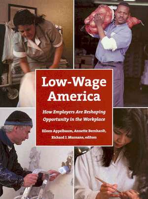 Low-Wage America: How Employers Are Reshaping Opportunity in the Workplace de Eileen Appelbaum