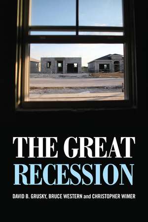 The Great Recession de David B. Grusky