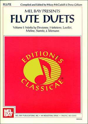 Flute Duets: Volume 1 de Dona Gilliam