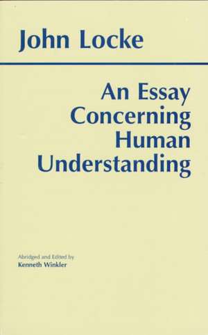 An Essay Concerning Human Understanding de John Locke