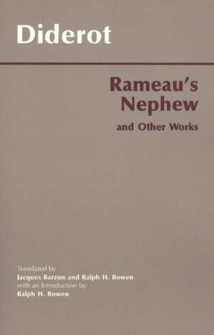 Rameau's Nephew, and Other Works: and Other Works de Denis Diderot