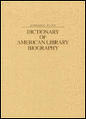 Supplement to the Dictionary of American Library Biography de Wayne A. Wiegand