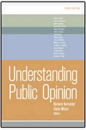 Understanding Public Opinion de Barbara Norrander