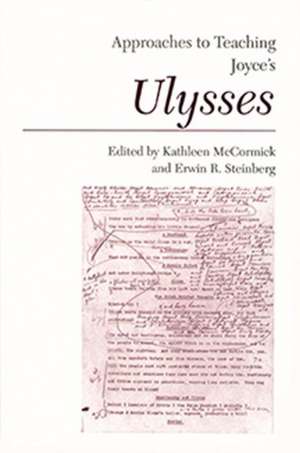 Approaches to Teaching Joyce's Ulysses de Kathleen McCormick