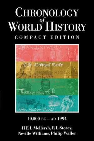 Chronology of World History de H. E.L. Mellersh