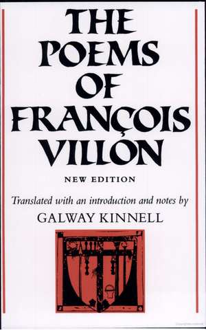 The Poems of François Villon de François Villon