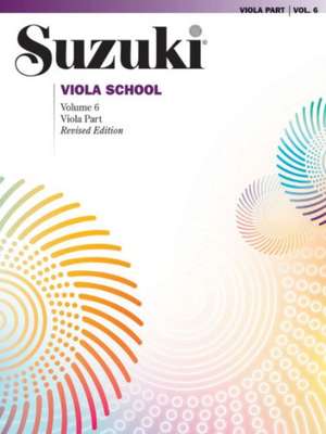 Suzuki Viola School, Volume 6: Viola Part de Alfred Music