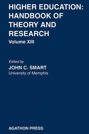 Higher Education: Handbook of Theory and Research 13 de J.C. Smart