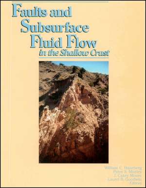 Faults and Subsurface Fluid Flow in the Shallow Cr ust, Geophysical Monograph 113 de WC Haneberg