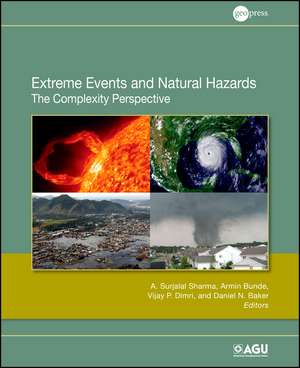 Extreme Events and Natural Hazards – The Complexity Perspective, V196 de AS Sharma