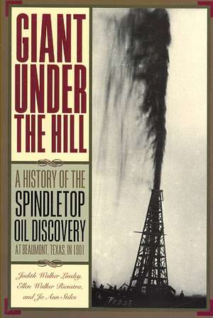 Giant Under the Hill: A History of the Spindletop Oil Discovery at Beaumont, Texas, in 1901 de Judith Walker Linsley