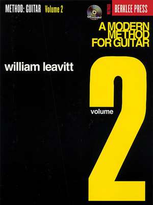 A Modern Method for Guitar - Volume 2 Book/Online Audio de William Leavitt