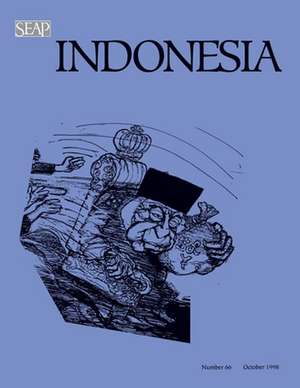 Indonesia Journal – October 1998 de Benedict R. O`g Anderson