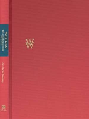 Walt Whitman: The Correspondence, Volume VII de Ted Genoways