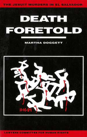 Death Foretold de Martha Doggett