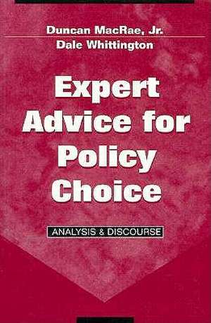 Expert Advice for Policy Choice de Duncan Macrae