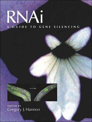 Rnai: A Guide to Gene Silencing de Gregory Hannon