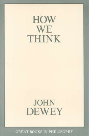 How We Think de John Dewey