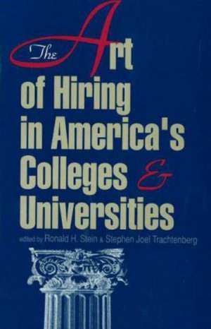 Art of Hiring/American Colleges