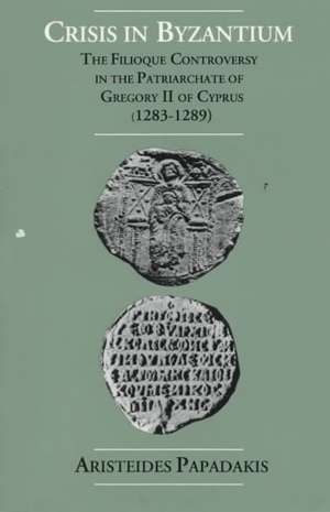 Crisis in Byzantium de P. Aristeides