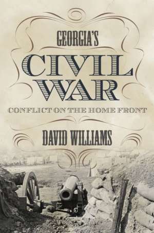 Georgia's Civil War: Conflict on the Home Front de David Williams