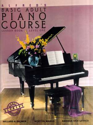 Alfred's Basic Adult Piano Course Lesson Book 1 de Willard A. Palmer