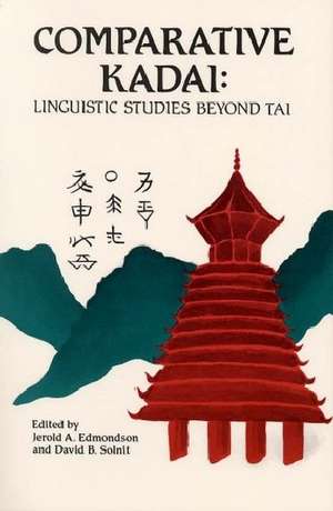 Comparative Kadai: Linguistic Studies Beyond Tai de Kenneth Lee Pike