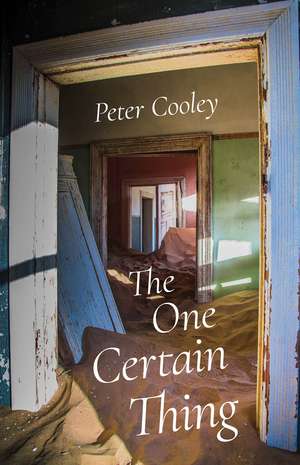 The One Certain Thing de Peter Cooley