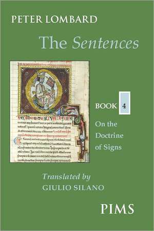 The Sentences: On the Doctrine of Signs de Peter Lombard