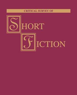 Critical Survey of Short Fiction de Charles E. May