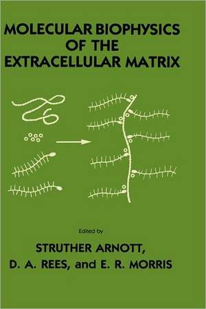 Molecular Biophysics of the Extracellular Matrix de Struther Arnott