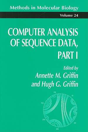 Computer Analysis of Sequence Data, Part I de Annette M. Griffin