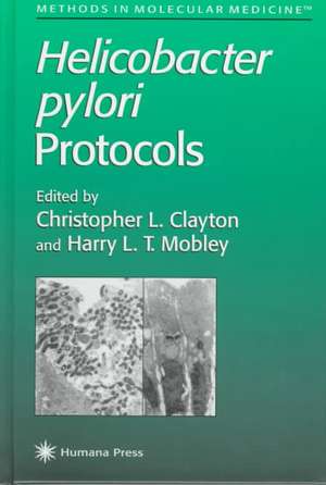 Helicobacter pylori Protocols de Christopher L. Clayton