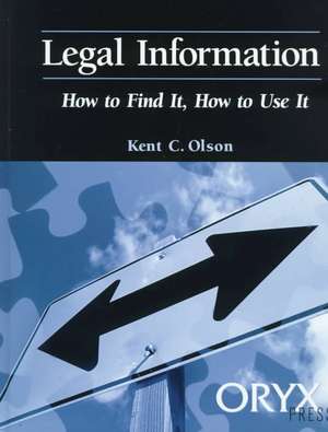 Legal Information de Kent Olson