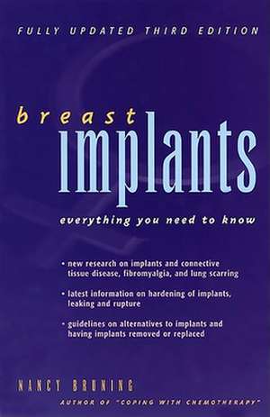 Breast Implants: Everything You Need to Know de Nancy Bruning