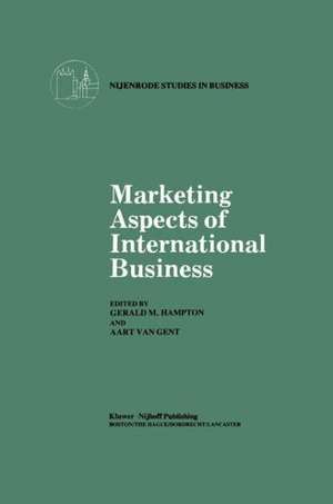 Marketing Aspects of International Business de G.M. Hampton