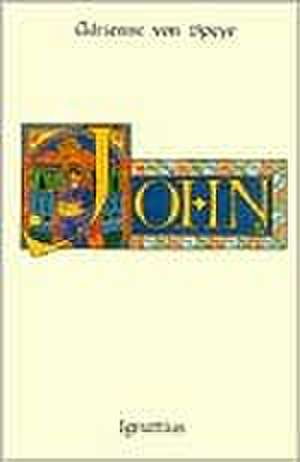 John III Farewell Discourses de Adrienne Von Speyr