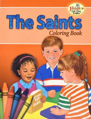 Coloring Book about the Saints de Catholic Book Publishing Co